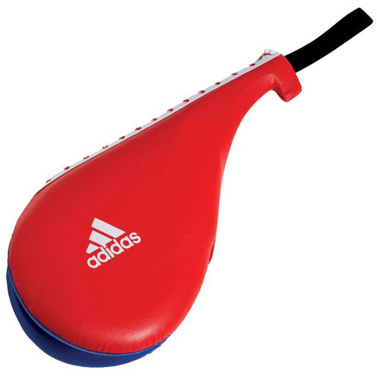 ADIDAS DOUBLE TARGET MITT (Red/Blue)